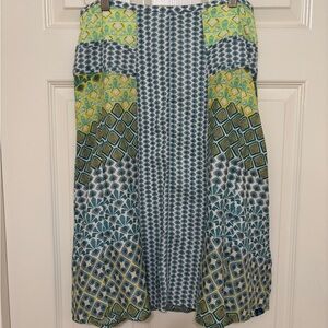 PRANA dragonfly geo isadora A-line skirt